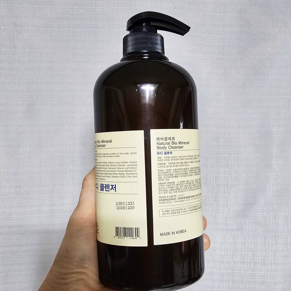 에바끌레르 자연 유래추출물 보습 대용량 워시 바디클렌저750ml - 상세 이미지 5