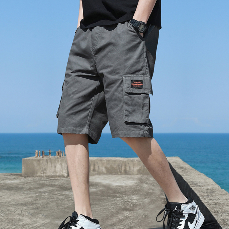 건빵 카고 바지 치노 조거 팬츠 5부 9부 - 상세 이미지 4