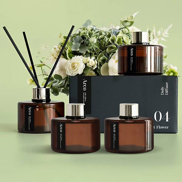 아르꼬 프리미엄 디퓨저 200ml 2개+2개 인테리어 실내방향제 선물세트 - 메인 이미지