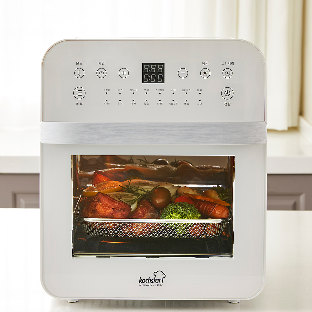 콕스타 스타빌 올스텐 대용량 에어프라이어 12L KSEAF-3300 오븐형 로티세리