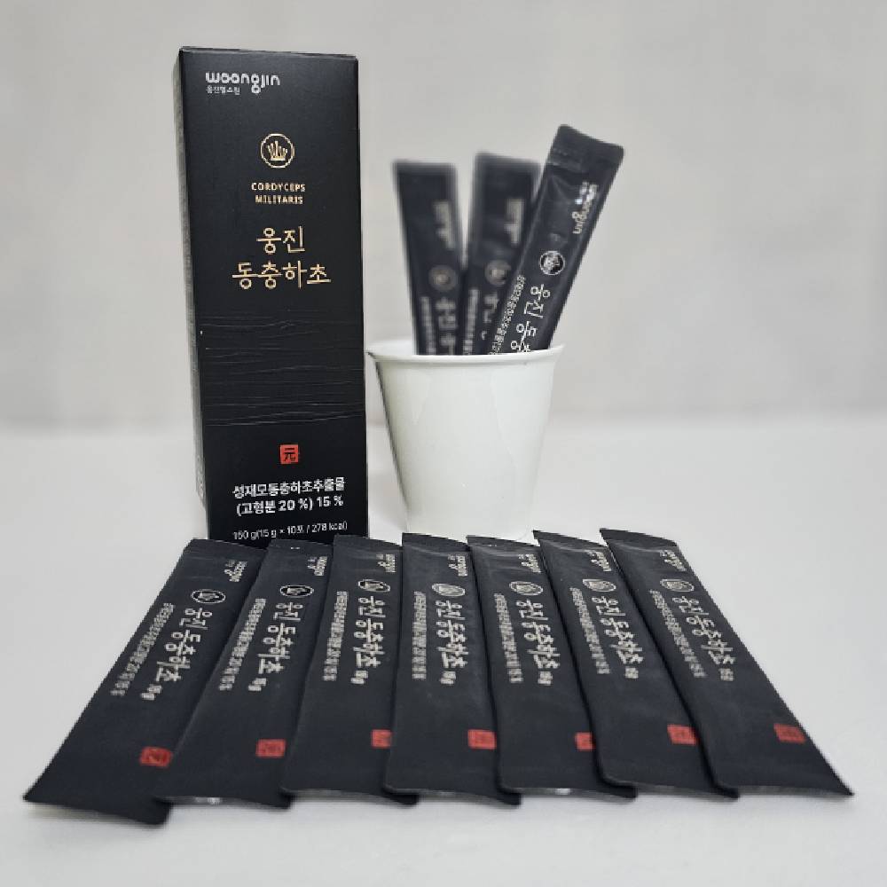 웅진헬스원 발효과학 성재모 동충하초450g (15gx10포)x3개입 이미지 8