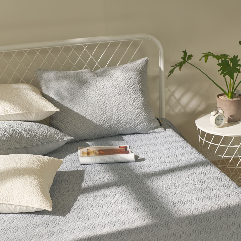 양모패드 라지킹 매트리스패드 여름 사계절 이불깔개 Q 160x205