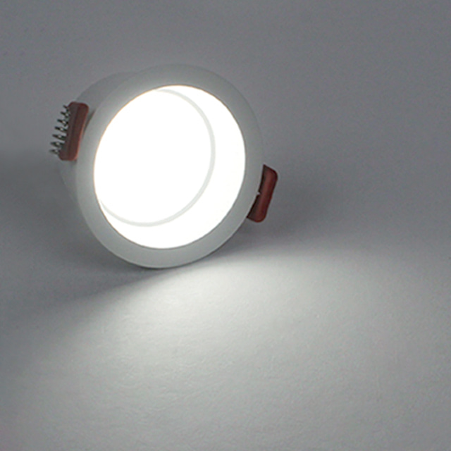 LED 다운라이트 유니크 움푹 5.5cm(2인치) 디밍 매입등 5W 밝기조절 플리커프리 삼성칩 - 상세 이미지 2