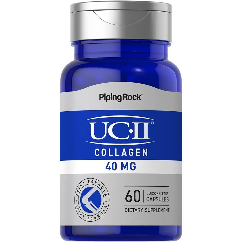 Piping Rock 비변성 UC2 콜라겐 40mg 60정 - 상품 이미지