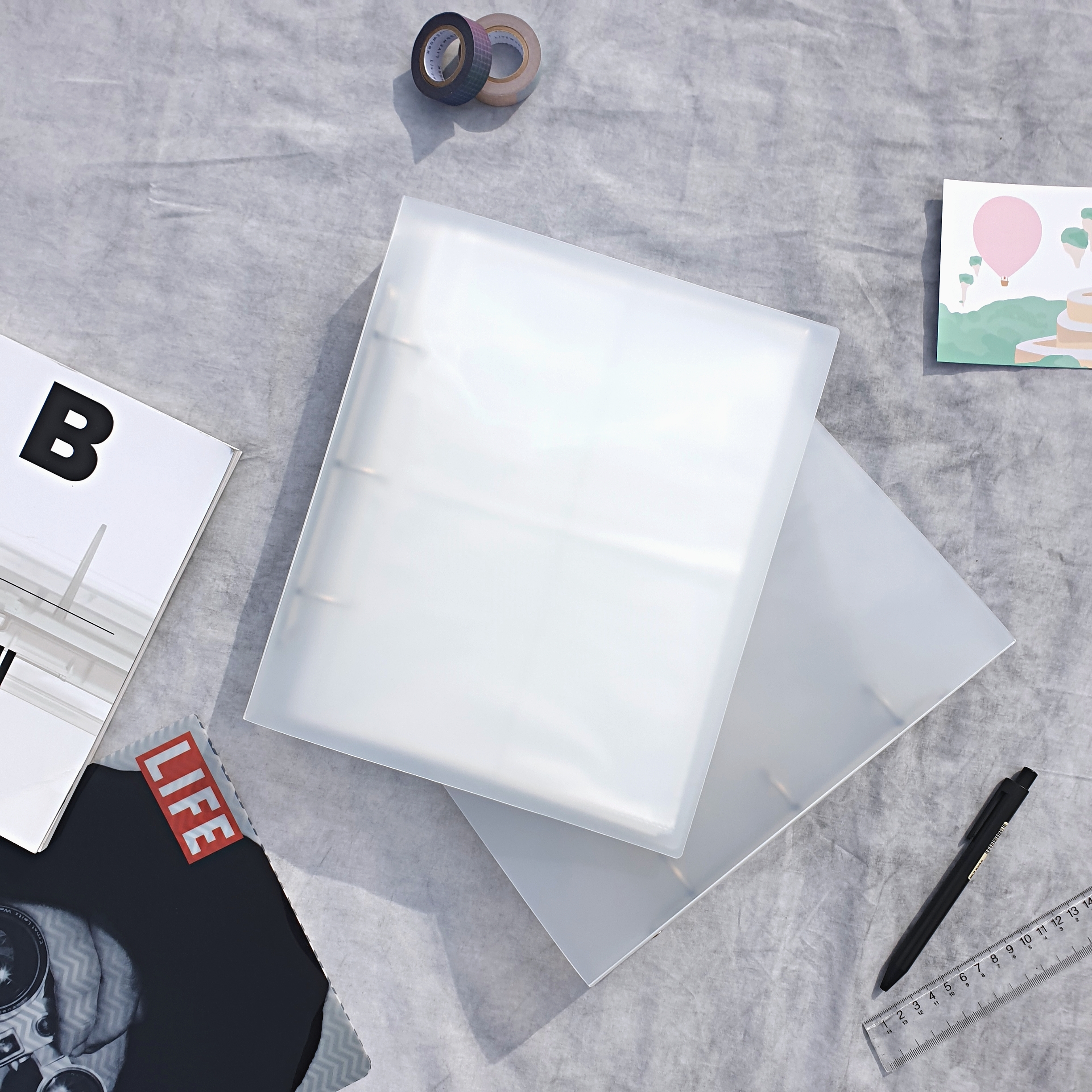 굿슈머 B5 포카바인더 포토카드 낱말카드 바인더 9포켓