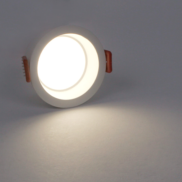 LED 다운라이트 유니크 움푹 5.5cm(2인치) 디밍 매입등 5W 밝기조절 플리커프리 삼성칩 - 상세 이미지 3