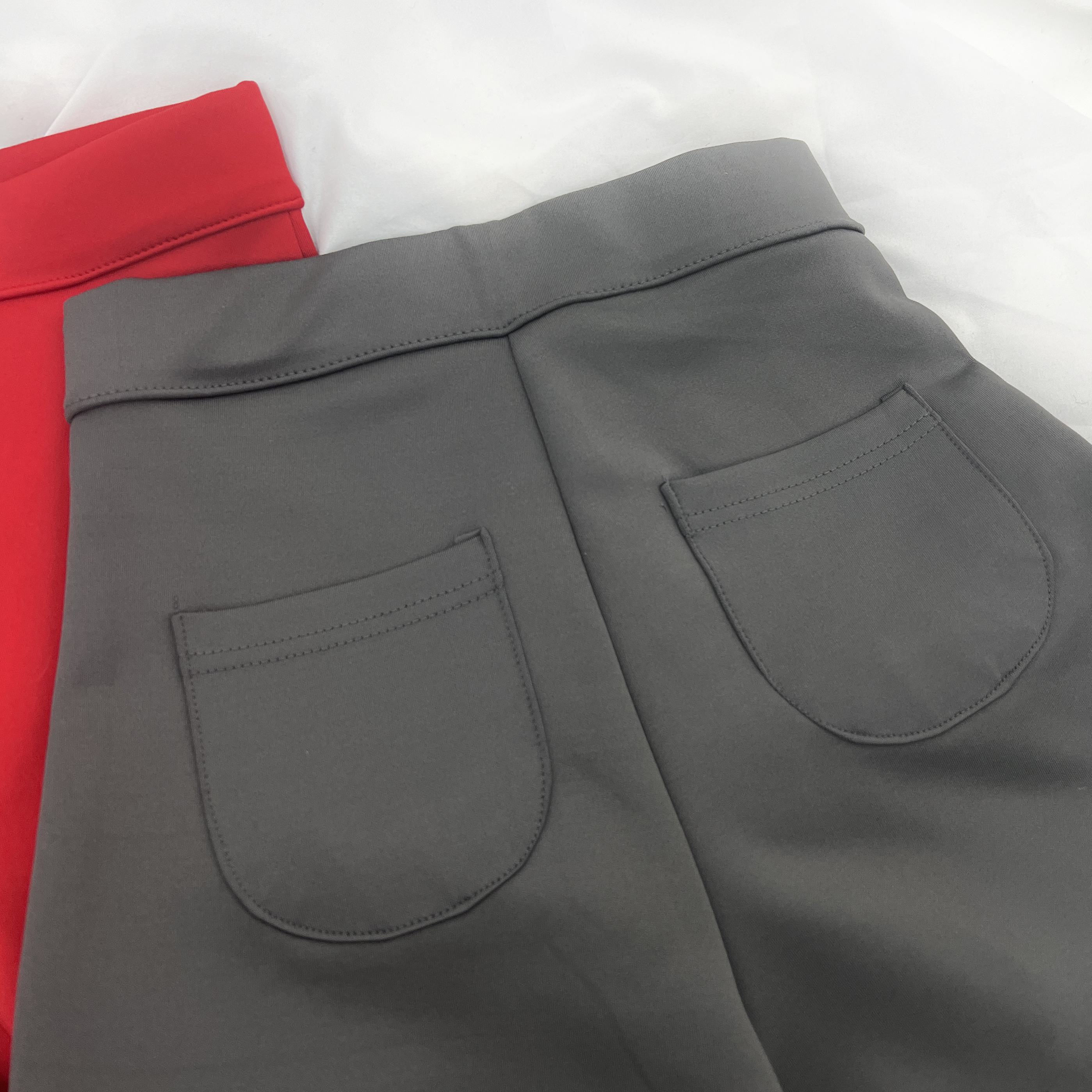 바우 스판 하이웨스트 섹시 무지 기본 반바지 숏팬츠 4color - 상세 이미지 4