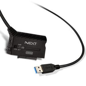 5Gbps USB3.0 원터치 백업지원 HDD결합이 쉽고 견고한 슬롯설계 SATA 멀티 변환 젠더 어댑터넥스트 NEXT-318U3 SATA