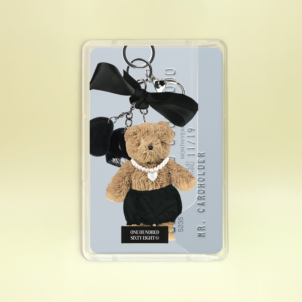 아이폰 맥세이프 카드지갑 카드홀더 베이직 베어 블루머 키링