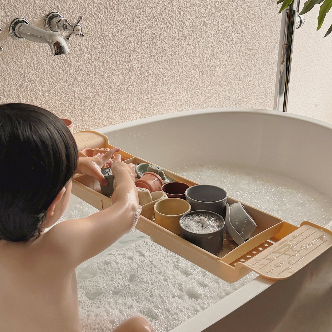 까사드로잉 욕조트레이 물놀이 장난감 건조대 길이조절 제품 이미지