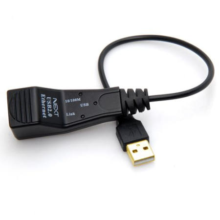 NEXT-210CA 10 100M 지원 USB 랜카드 케이블 일체형