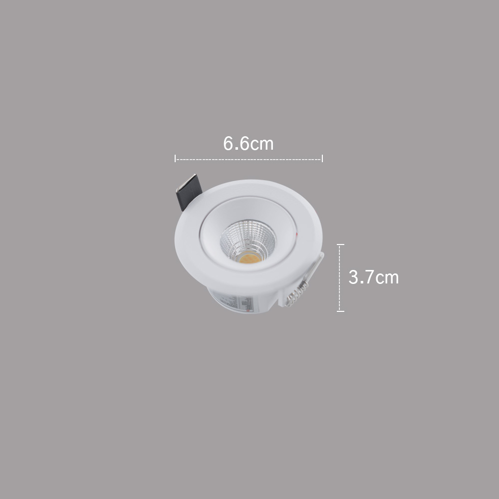 LED COB 55mm(2인치) 다운라이트 IoT조명 7W 디밍 리모컨 거실 주방 천장등 이미지 6
