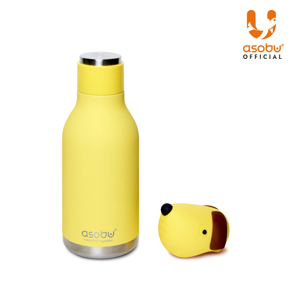 아소부 스테인레스 보온보냉 캐릭터 텀블러 베스티 460ml, 도그 - 상세 이미지 3