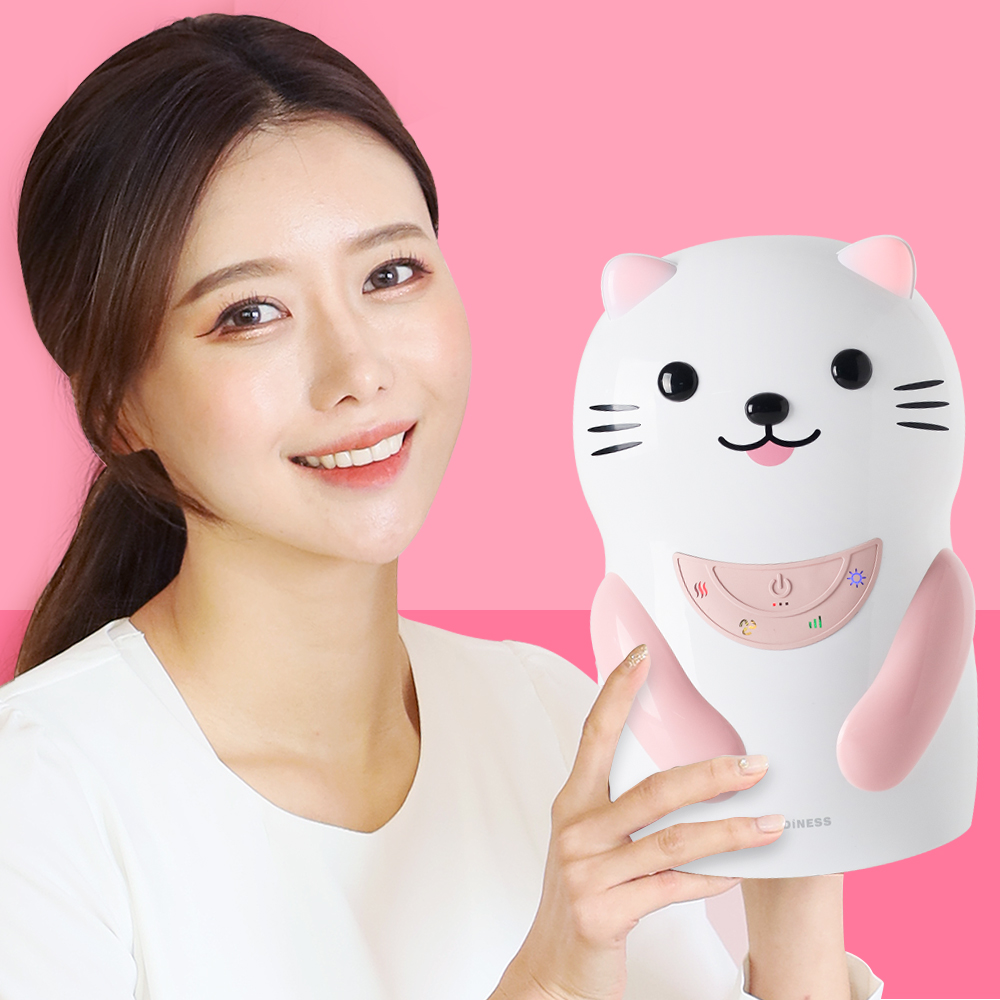 냥이 공기압 온열 손가락 손목 손등 손바닥 안마기 손마사지기 MDM-008 - 상품 이미지