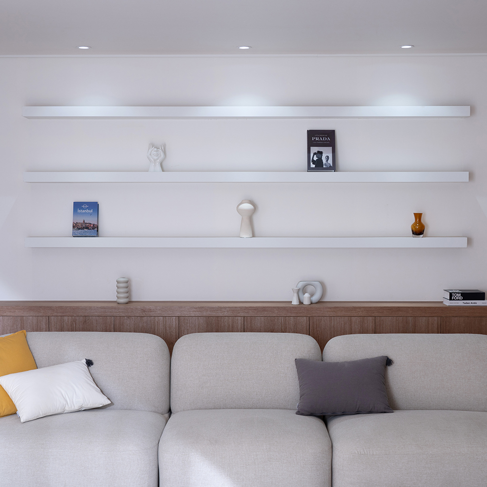 LED COB 75mm(3인치) 다운라이트 IoT조명 디밍 리모컨 10W - 상세 이미지 3