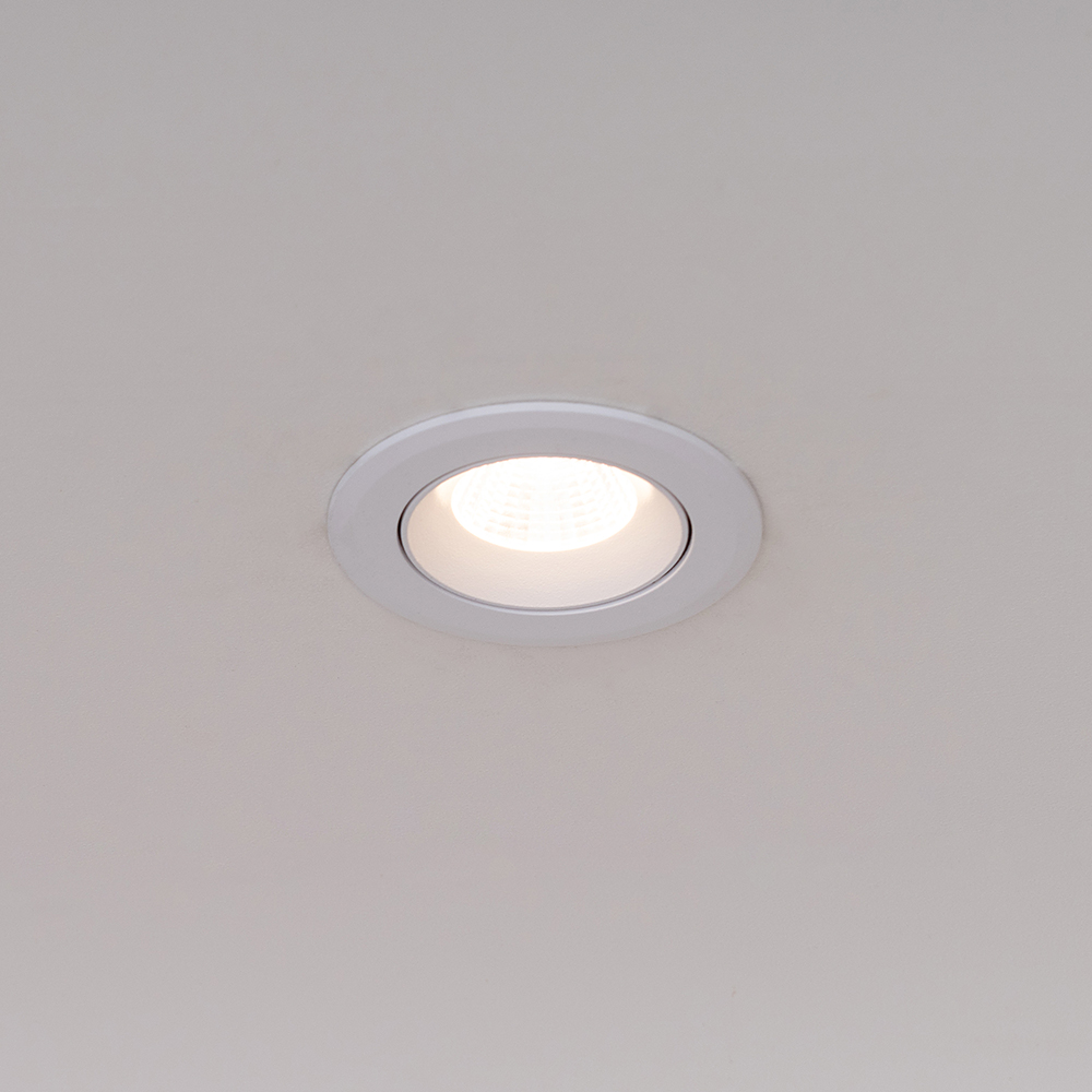 LED COB 75mm(3인치) 다운라이트 IoT조명 디밍 리모컨 10W - 상세 이미지 4