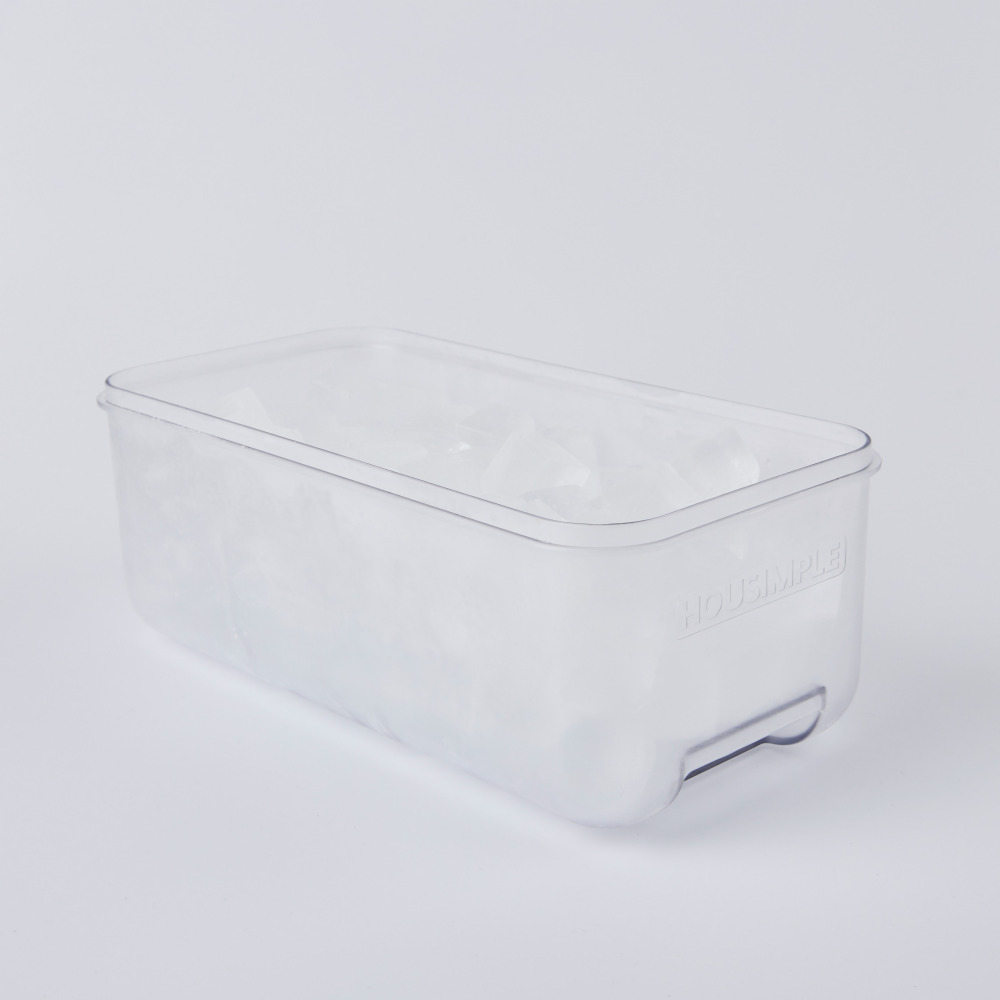 [단독]스택푸쉬 실리콘 얼음트레이 1단 세트 32구 얼음틀 얼음보관통