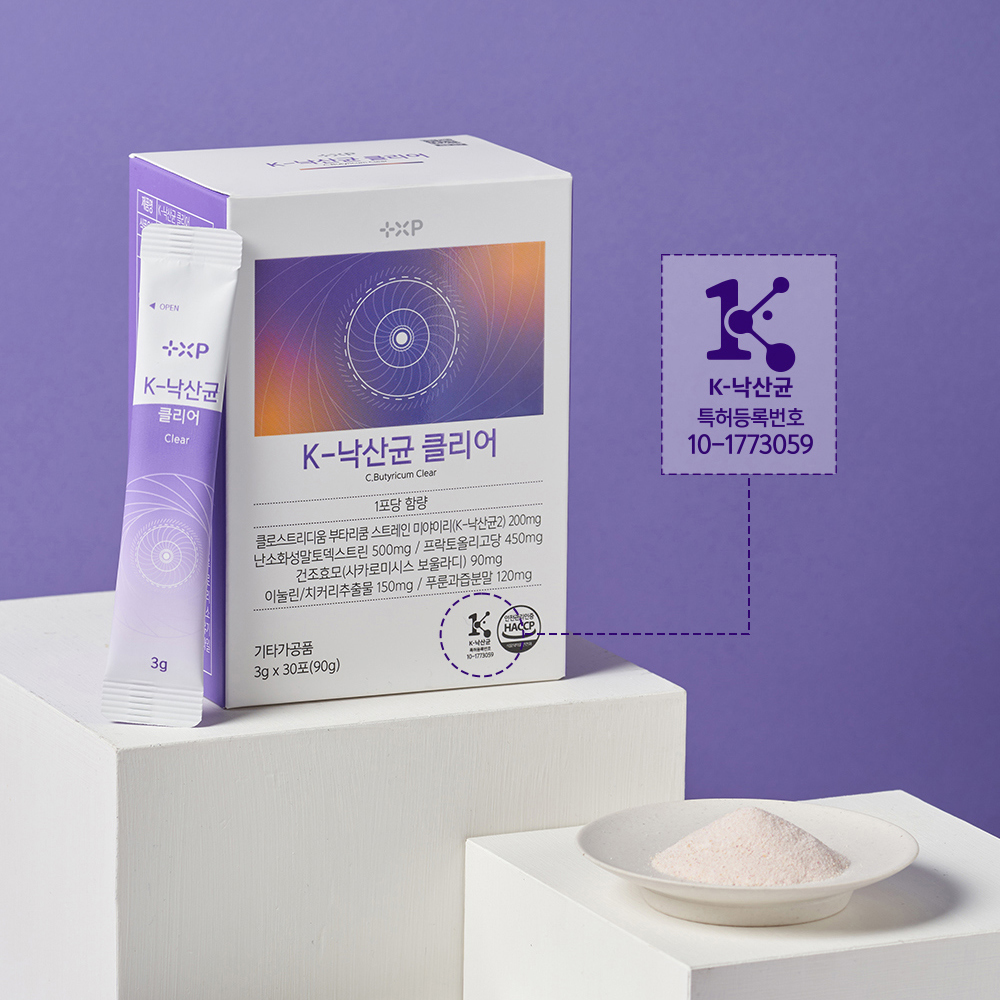 K-낙산균 클리어 식이섬유 프로바이오틱스 30포, 1개 - 상세 이미지 5