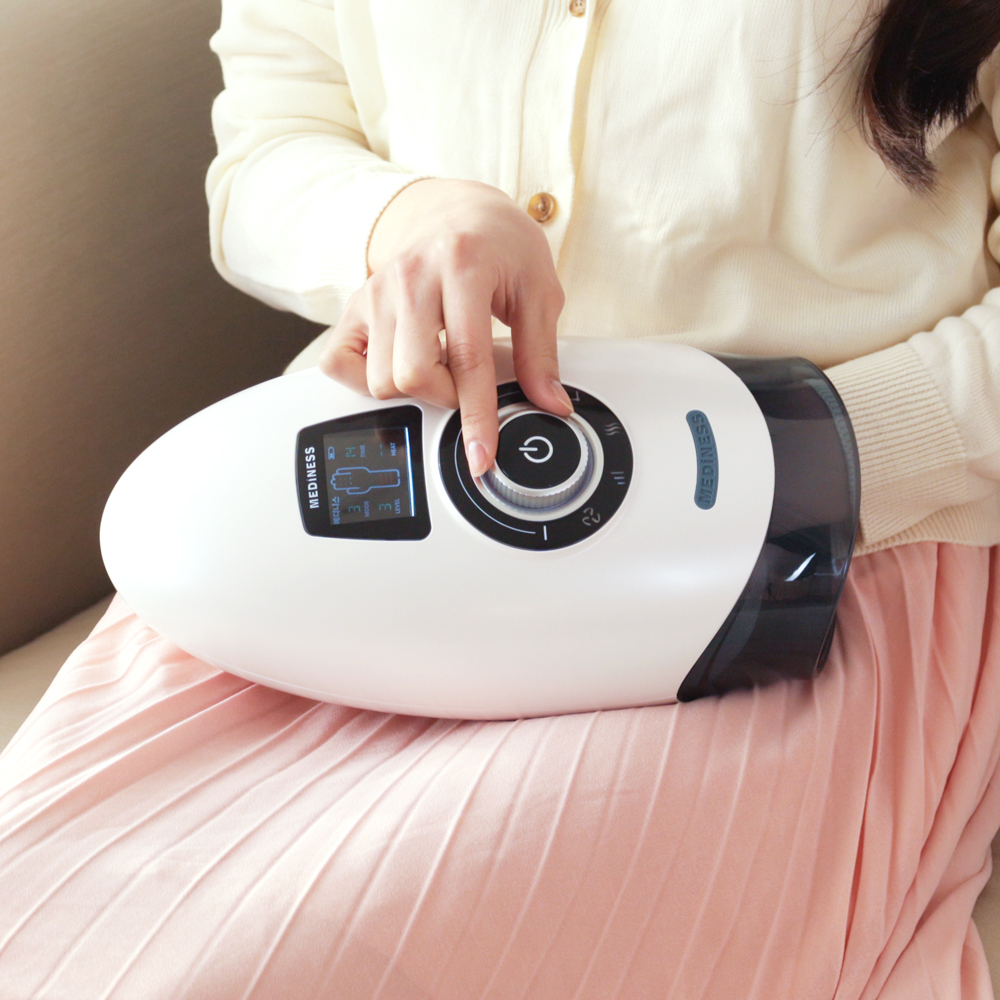 로켓 다이얼 공기압 온열 손가락 손목 손등 손바닥 안마기 손마사지기 MDM-770 상세 이미지 3