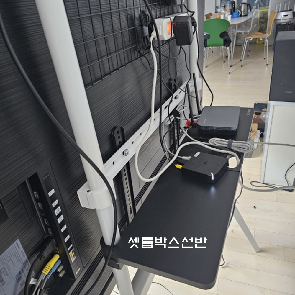 티비 스텐드 삼성 LG 올레드 거치대 이젤형 티비 다리 받침대 - 상세 이미지 5