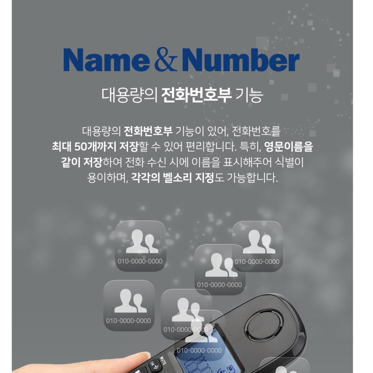 가정용 업소용 전화기 가정집 전화 매장 전화기 매장용 가게 전화기 이미지 4