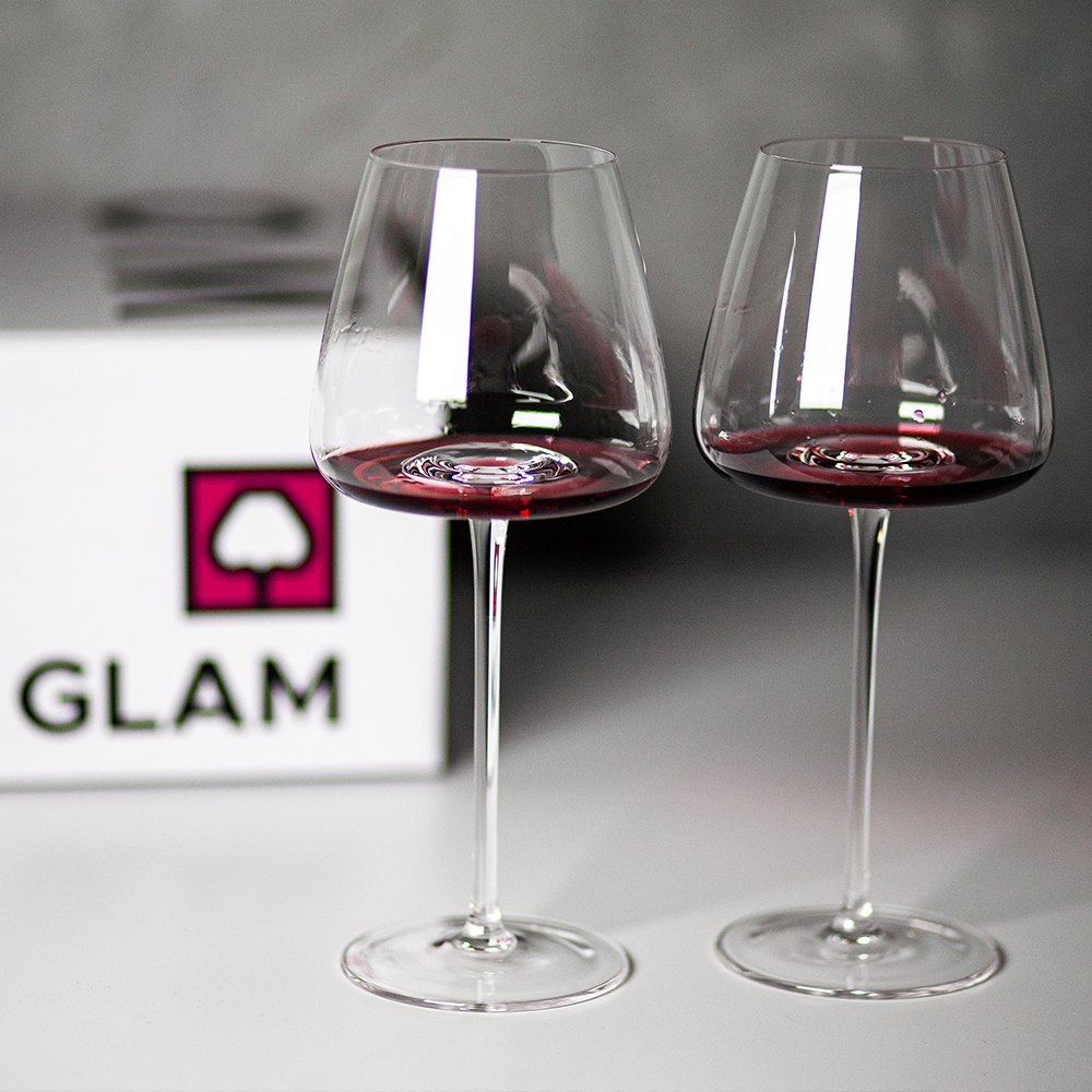 글램 스월링 와인잔 2P 세트 명품 크리스탈와인잔 - 상세 이미지 2