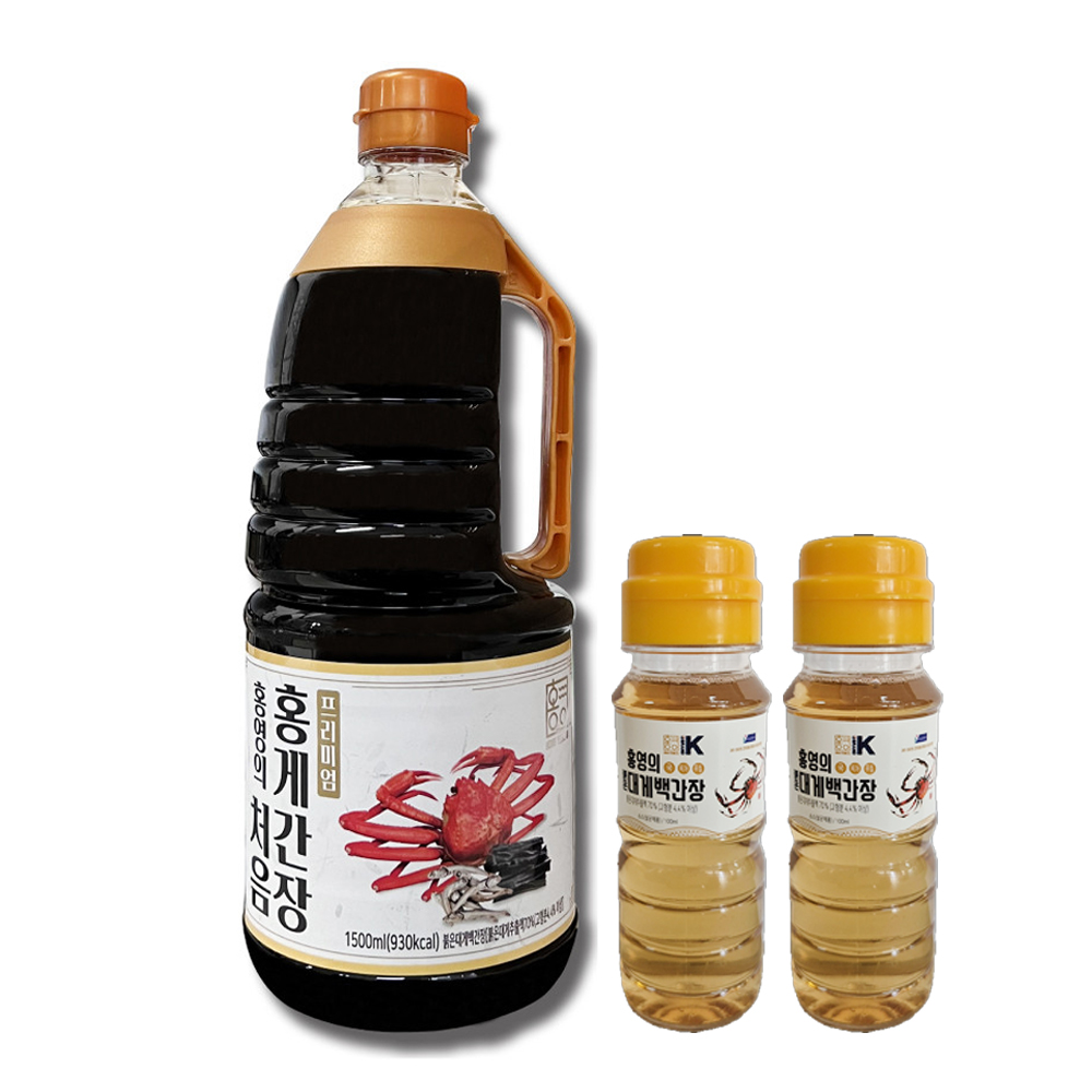 더동쪽바다가는길 홍영의 붉은대게 어간장1.5L+백간장100mlx2 - 상세 이미지 4