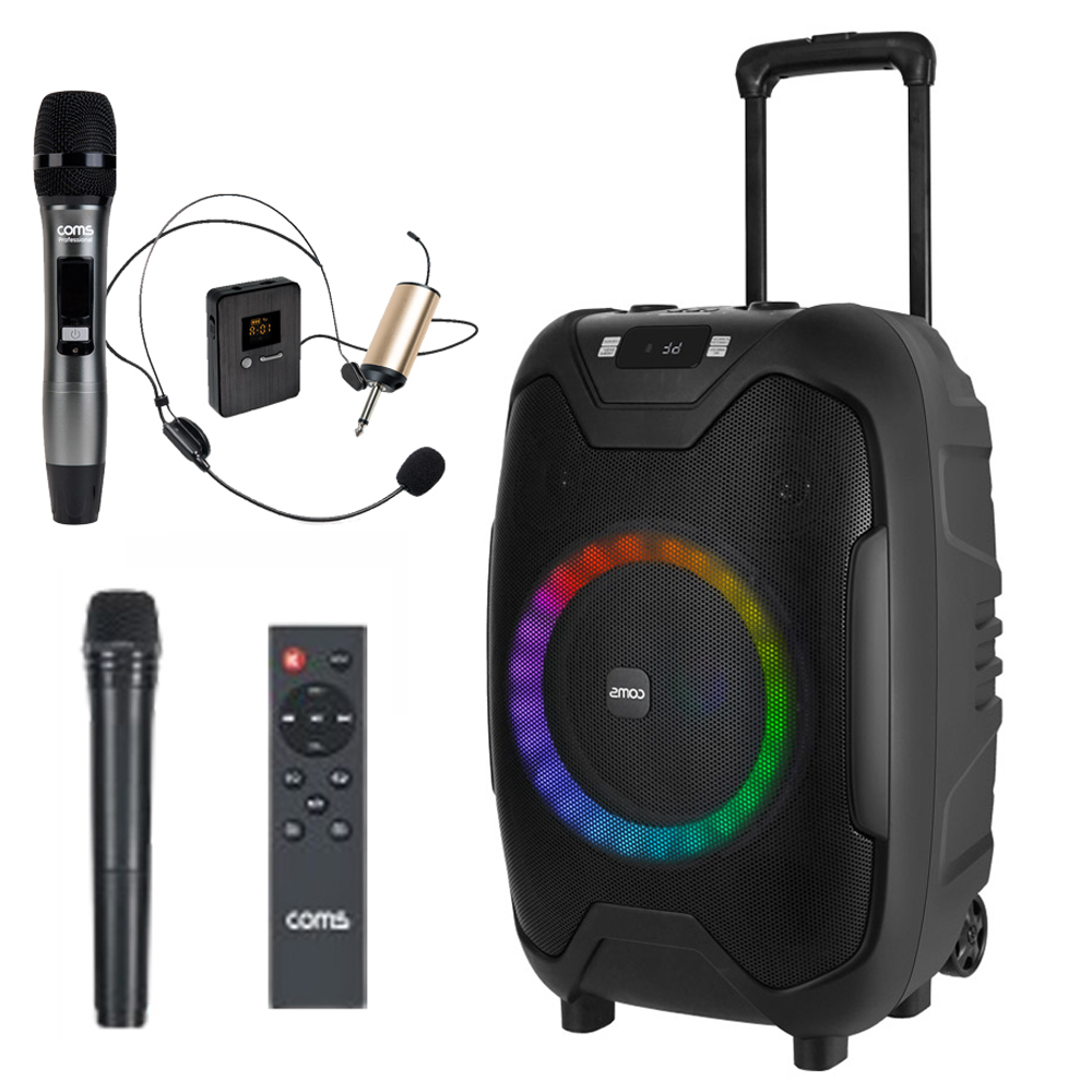 포터블 PA 앰프 무선 블루투스 스피커 스테레오 TWS지원 KY500SM2H