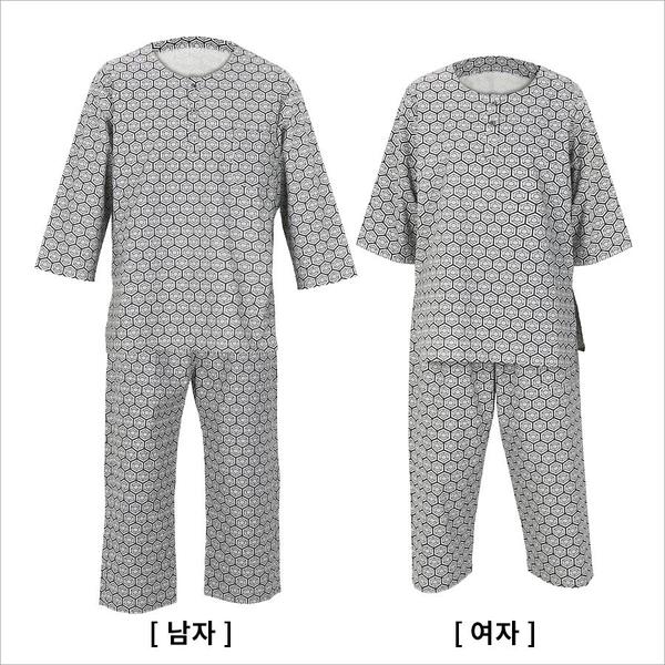 어싱 잠옷, 프리사이즈, 상하의 한벌 세트, 2만원 할인 - 상세 이미지 2