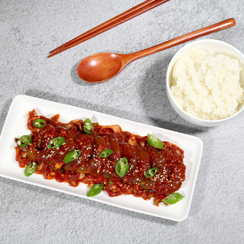 간장새우장 양념 새우장 맛집 깐 새우 특제소스 순창 간장깐새우, 500g, 1개 이미지 7
