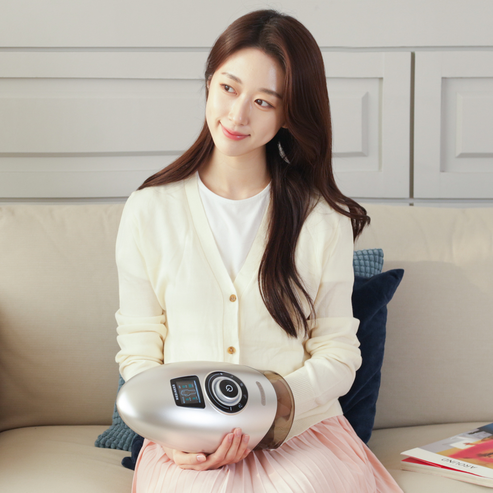 로켓 터치 공기압 온열 손가락 손목 손등 손바닥 안마기 손마사지기 MDM-880 - 상세 이미지 2