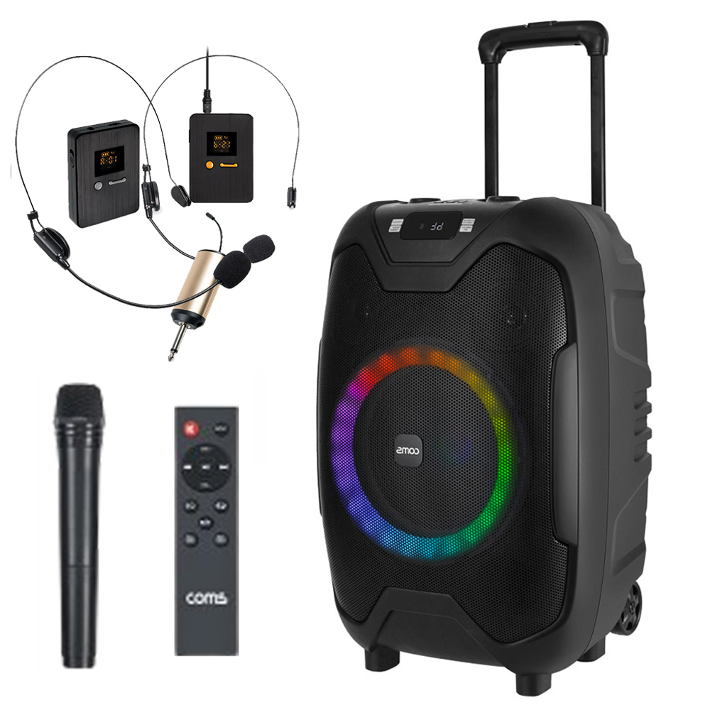 포터블 PA 앰프 무선 블루투스 스피커 스테레오 TWS지원 KY500SMH2