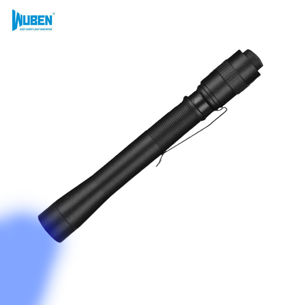 UL23 UV라이트 365nm UV 램프 자외선 손전등 형광물질 젤네일 레진 경화 랜턴 - 상세 이미지 5