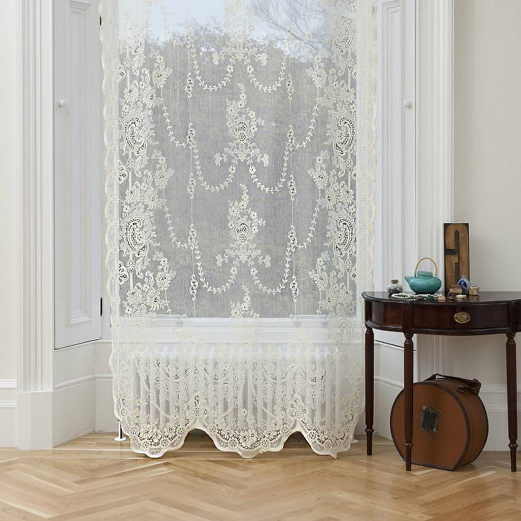 아이오나 영국 레이스 커튼! 치명적인 아름다움 영국 MYB 러플러플 아이오나 (수입 명품 영국 레이스 커텐)