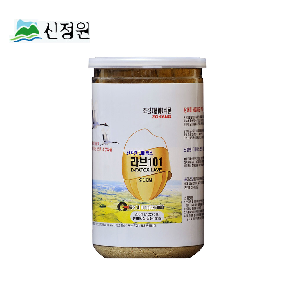 신정원디패톡스 라브 101 라이스브랜 350g