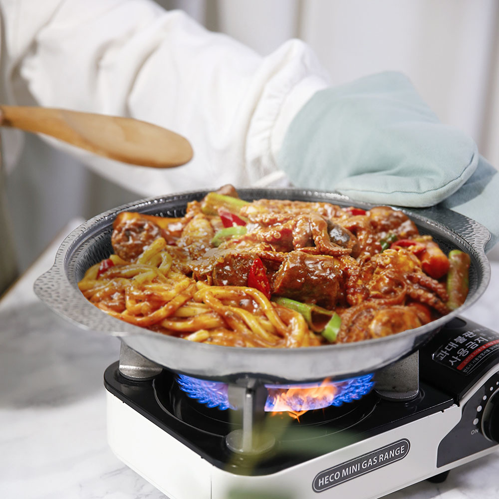 스텐 304 함마톤 반구형 전골 냄비 인덕션 가정용 - 메인 이미지