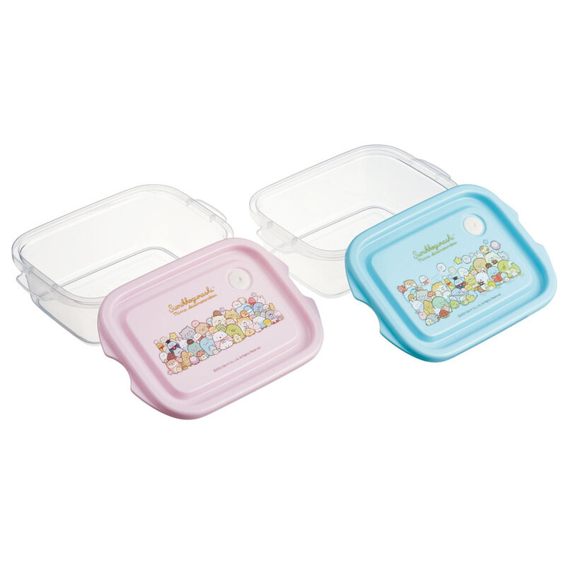 스케이터 스밋코구라시 모두모여 캐릭터 항균 박스 보존용기 500ml FCN2WAG - 하카타몰