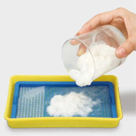 초등과학 우유팩 재활용 종이죽 재생 종이 만들기 방과후 실습용 실험장비 매장꾸미기