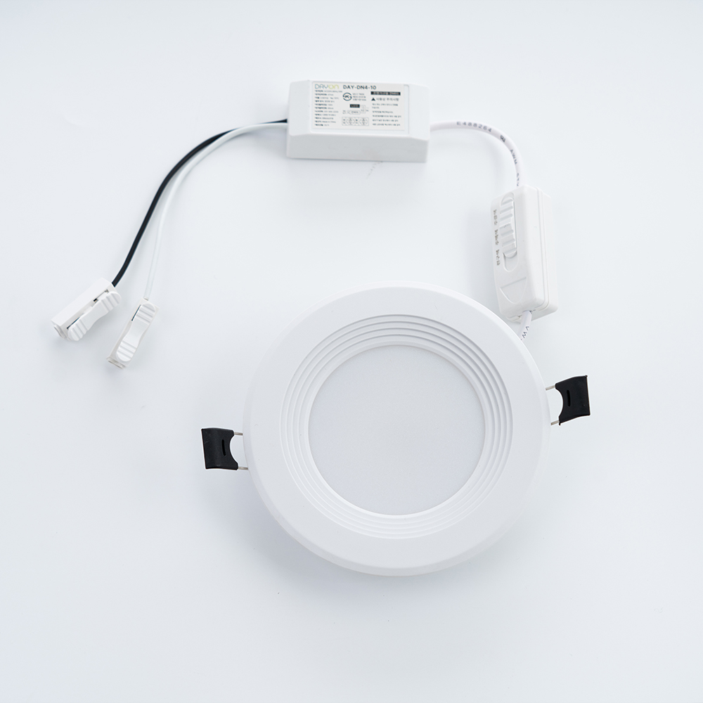 LED 75mm(3인치) 다운라이트 데이온 8W 계단형 DC 3색변환형 - 상세 이미지 4