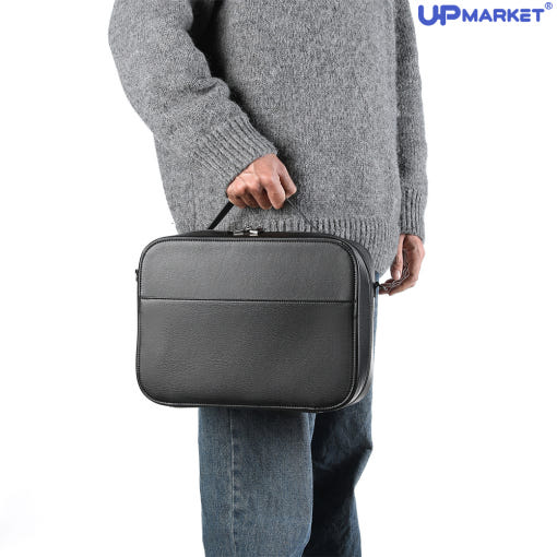 애플 비전 프로 레더 숄더백 내부 보관 이미지