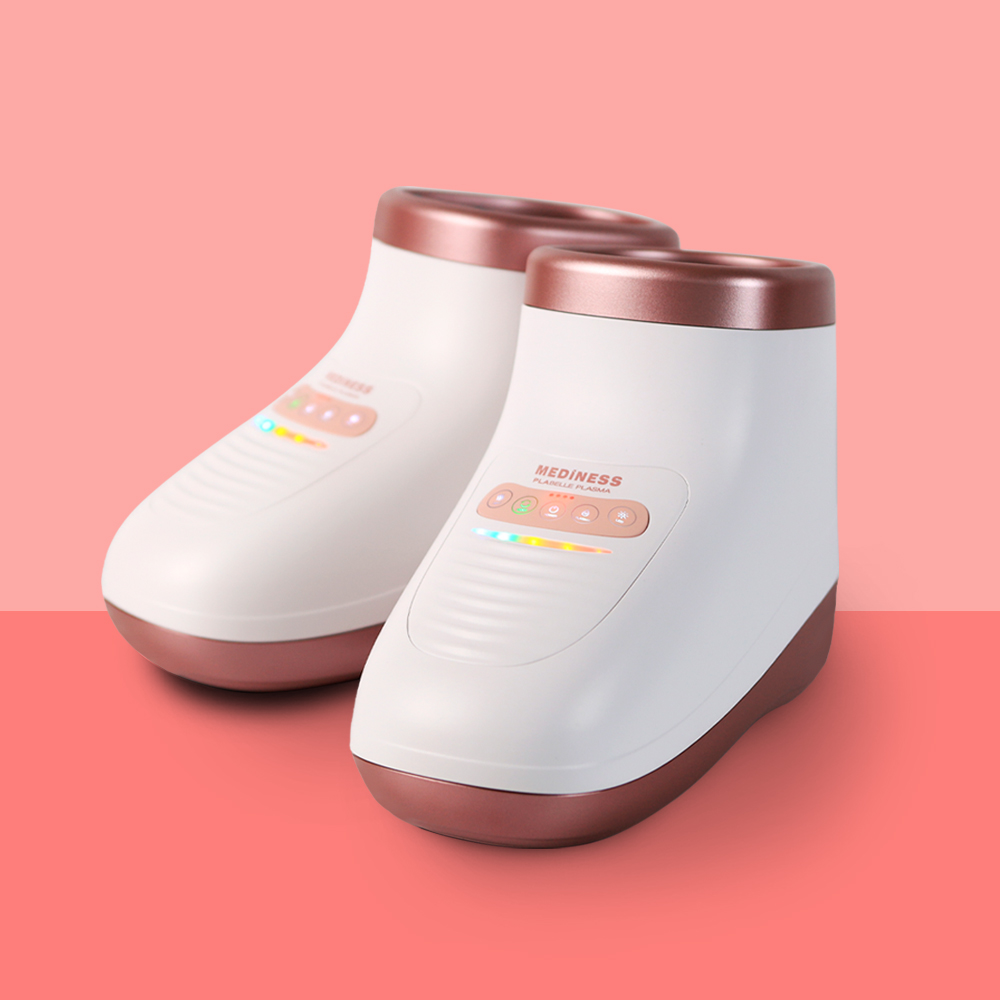 N배송 무선 발안마기 프라벨 힐링부츠 LED, 플라즈마 발마사지기 MDM-902