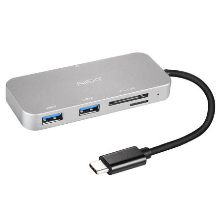 NEXT-9713TCU3 Type-C to USB3.0x2P 카드리더기 어댑터