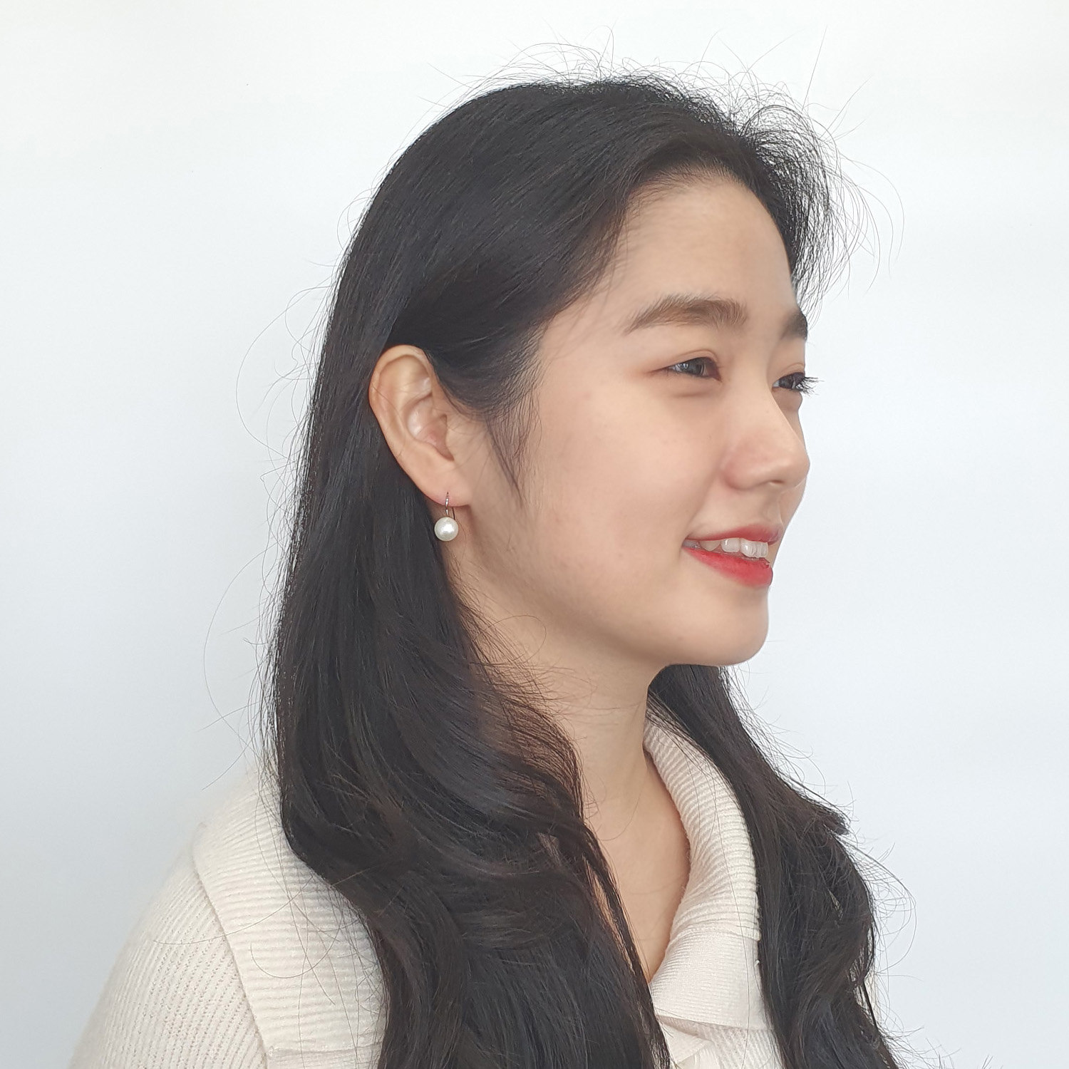 야랑쥬얼리 925실버 천연 담수진주 Hook 귀걸이 - 상세 이미지 5
