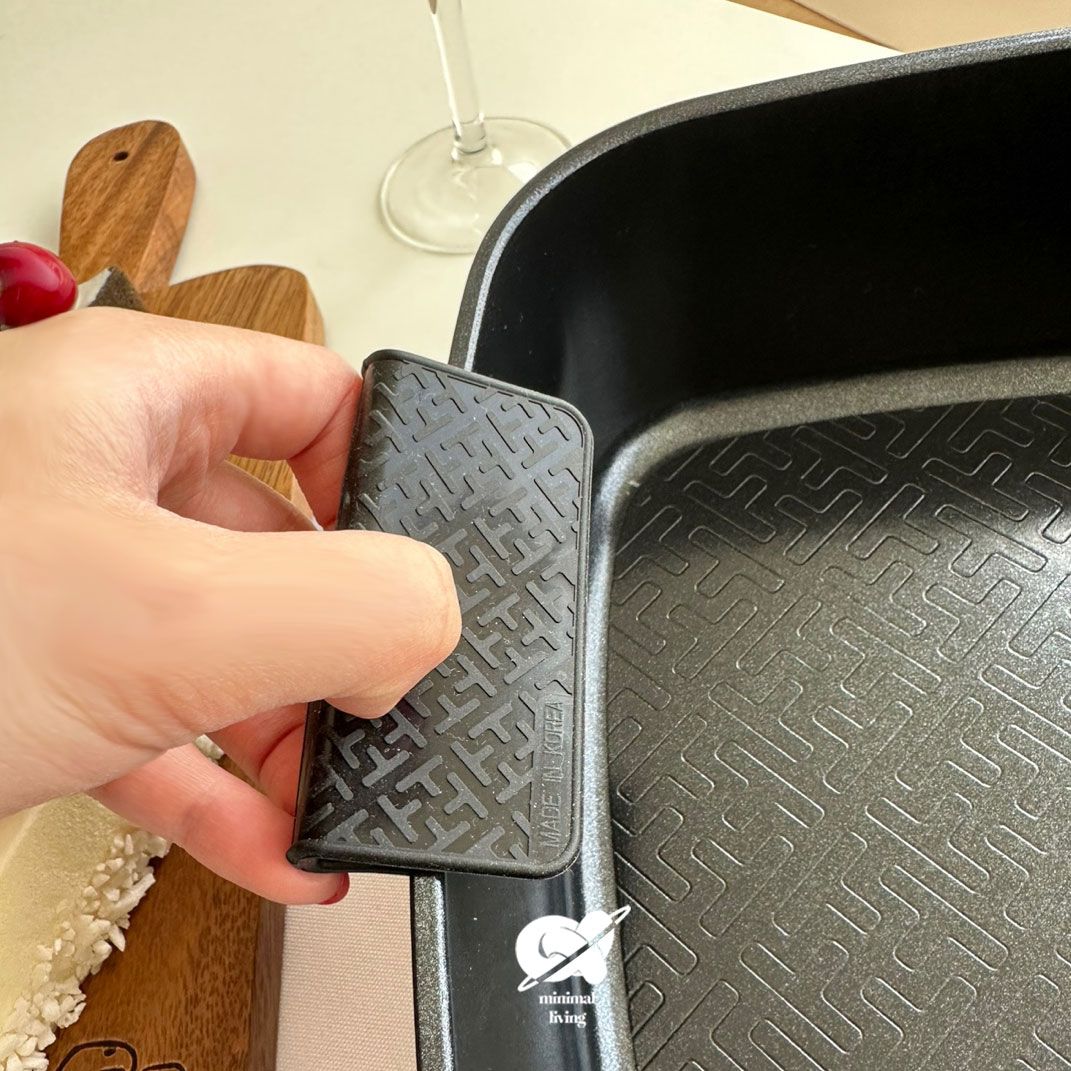 인덕션 냄비세트 전용 국산 탈부착 가스렌지 겸용 IH사각 24cm 3종전골후라이팬그릴