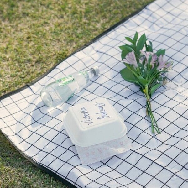 감성 피크닉 매트 방수 돗자리 휴대용 한강 야외 나들이 미니 소풍