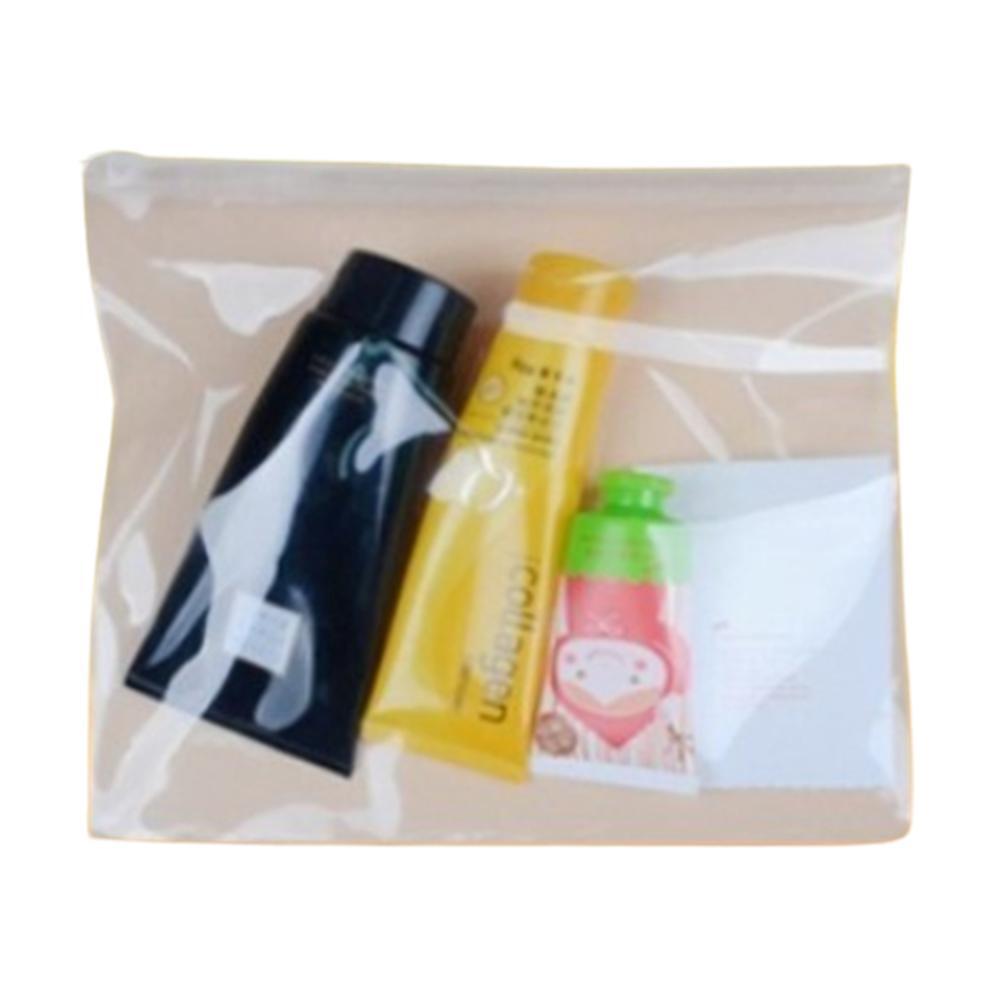고투명 PVC 지퍼백 슬라이드백 부드러운 개폐식 18 X 15cm