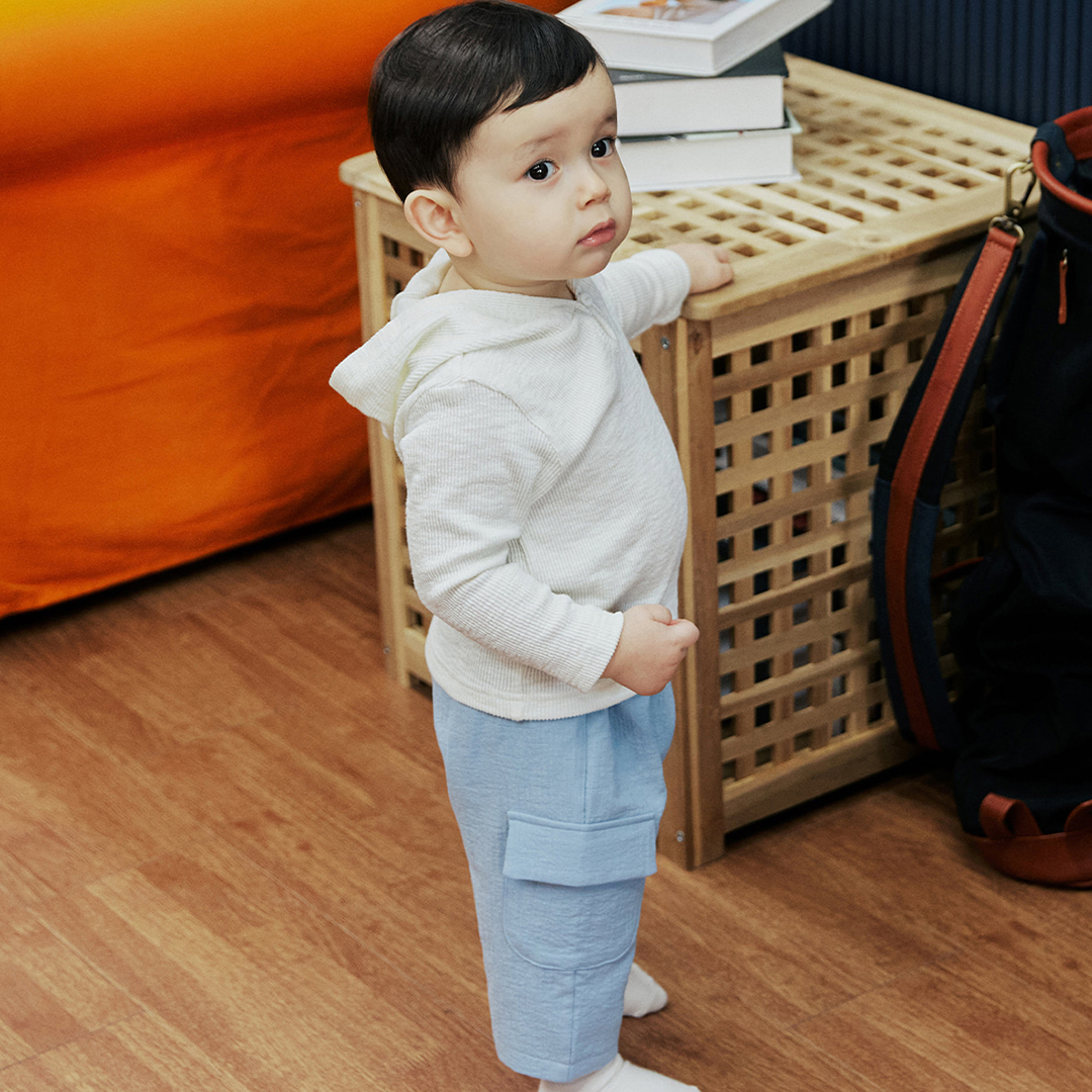유아 남아바지 코지 9부 팬츠 - 상세 이미지 4