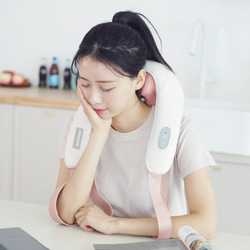 프리넥 무선 온열 목 어깨 승모근 안마기 MD-889 이미지 6