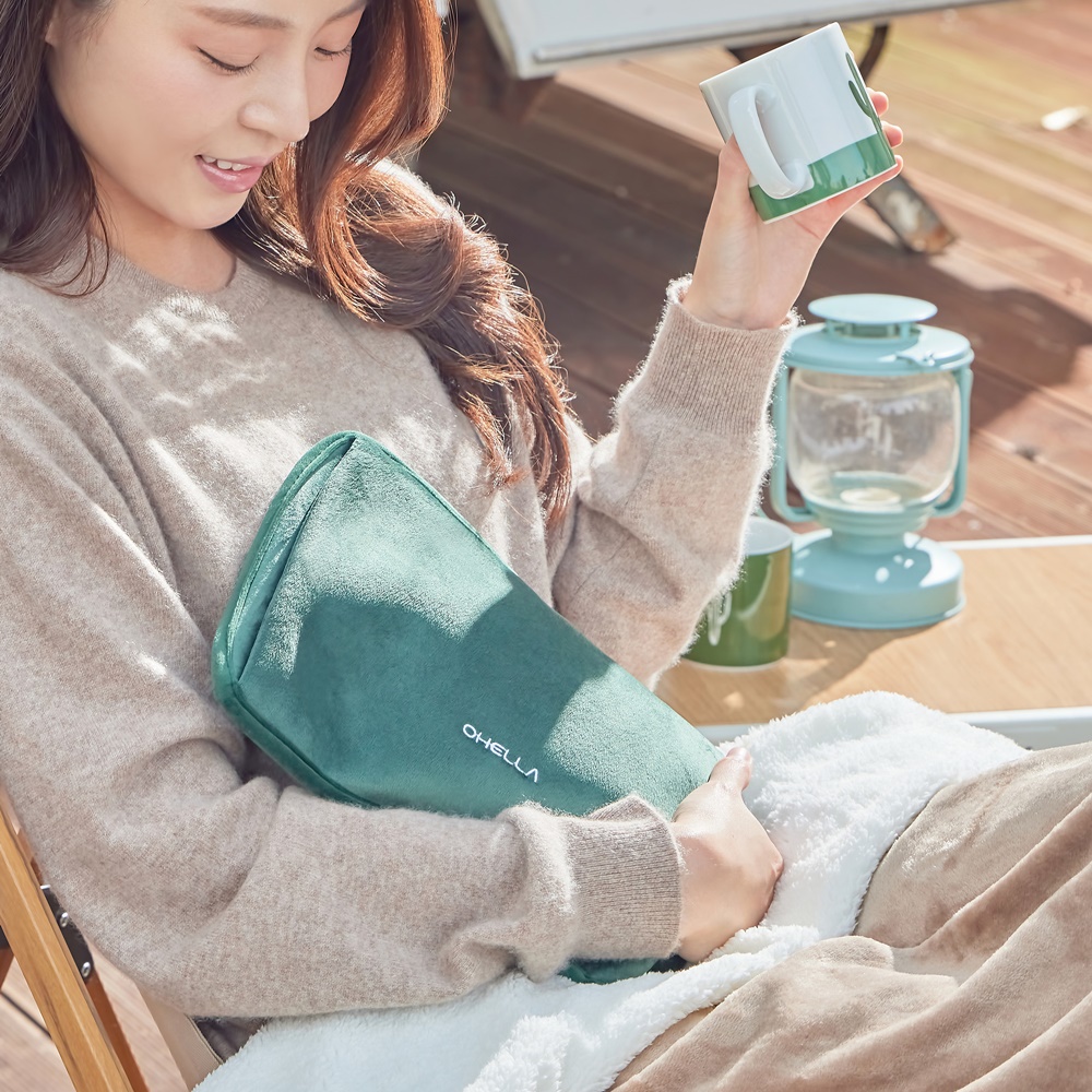 오엘라 보온물주머니 충전식 온열 찜질기 ON-WB03