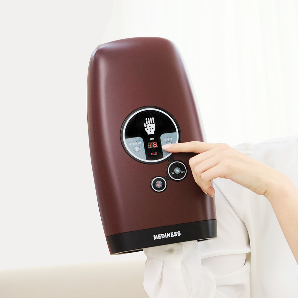 굿터치 안마기 핸드케어 온열 지정집중 손마사지기 MVP-3405 (바이올렛) 상세 이미지 6